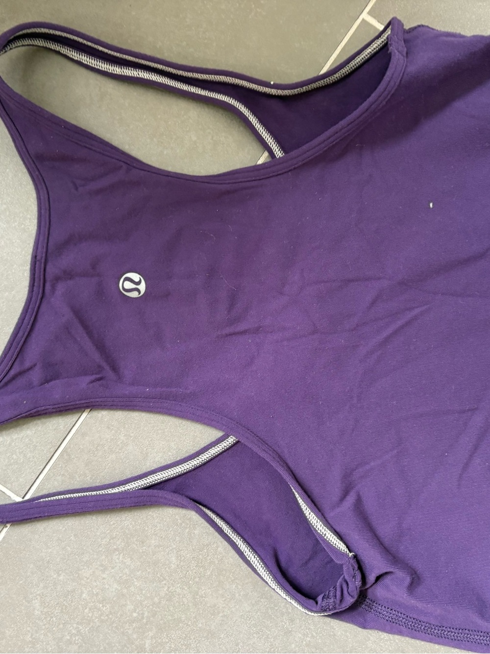 Lululemon Cool Racerback Curved -4 - Picture 4 of 4